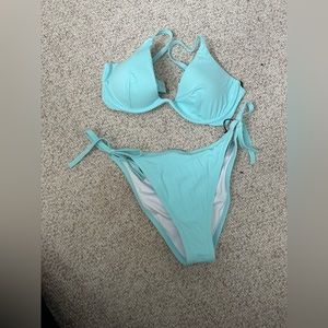Blue Target bathing suit